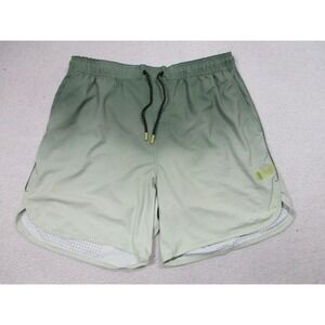 Legends Shorts Mens XL Green Ombre 2 In 1 Lined Running Athletic‎ Training Gym